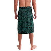Chuuk Constitution Day Lavalava Hibiscus Turquoise Pattern LT01 - Polynesian Pride