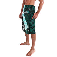 Chuuk Constitution Day Lavalava Hibiscus Turquoise Pattern LT01 - Polynesian Pride