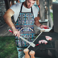 Maori Matariki Apron Blue Galaxy Aesthetic Koru Art