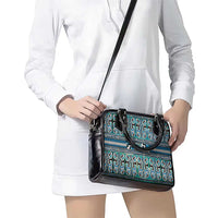 Maori Matariki Shoulder Handbag Green Galaxy Aesthetic Koru Art LT01 - Polynesian Pride