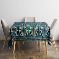 Maori Matariki Tablecloth Green Galaxy Aesthetic Koru Art LT01 - Polynesian Pride