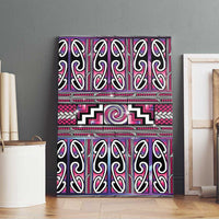 Maori Matariki Canvas Wall Art Pink Galaxy Aesthetic Koru Art