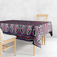 Maori Matariki Tablecloth Pink Galaxy Aesthetic Koru Art
