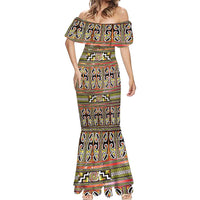 Maori Matariki Mermaid Dress Yellow Galaxy Aesthetic Koru Art