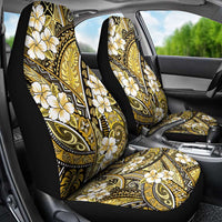 Polynesian Hibiscus Tropical Yellow Floral Car Seat Cover Tribal Pattern LT01 - Polynesian Pride