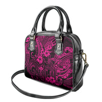 Hawaii King Kamehameha Shoulder Handbag Polynesian Pattern Pink Version LT01 - Polynesian Pride