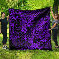 Hawaii Pineapple Quilt Polynesian Pattern Purple Version LT01 - Polynesian Pride
