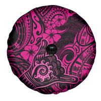 Hawaii Shaka Sign Spare Tire Cover With Polynesian Hibiscus Pink Unique LT01 - Polynesian Pride