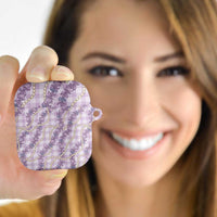 Pua Kalaunu Lei AirPods Case Palaka Pattern
