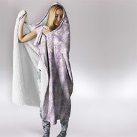 Pua Kalaunu Lei Hooded Blanket Palaka Pattern LT01 - Polynesian Pride