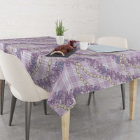 Pua Kalaunu Lei Tablecloth Palaka Pattern