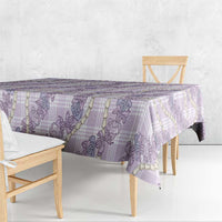 Pua Kalaunu Lei Tablecloth Palaka Pattern