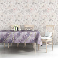 Pua Kalaunu Lei Tablecloth Palaka Pattern