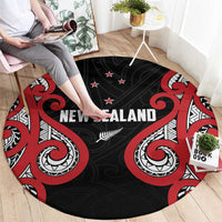 Rugby New Zealand Round Carpet Baby Black Go Champions