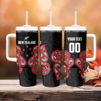 Custom Rugby New Zealand Tumbler With Handle Baby Black Go Champions