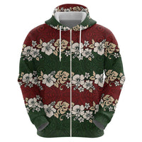 Hawaiian Hibiscus Christmas Color Hoodie Unique LT01 - Polynesian Pride