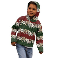 Hawaiian Hibiscus Christmas Color Kid Hoodie Unique LT01 - Polynesian Pride
