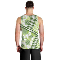 Hawaii Quilt Men Tank Top Kakau Polynesian Pattern Olive Green Version LT01 - Polynesian Pride