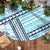 Hawaii Quilt Tree Skirt Kakau Polynesian Pattern Sky Blue Version LT01 - Polynesian Pride