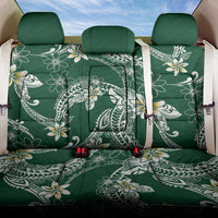 Polynesian Hawaiian Plumeria Tribal Pattern Back Car Seat Cover Green Version LT01 One Size Green - Polynesian Pride
