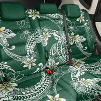 Polynesian Hawaiian Plumeria Tribal Pattern Back Car Seat Cover Green Version LT01 - Polynesian Pride