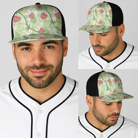 Anthurium Pikake Ti Leaf Palaka Baseball Net Cap Green Version