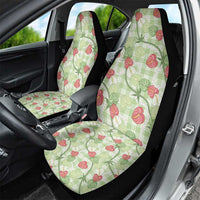 Anthurium Pikake Ti Leaf Palaka Car Seat Cover Green Version
