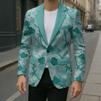 Anthurium Pikake Ti Leaf Palaka Blazer Turquoise Version