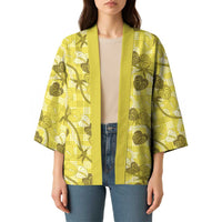Anthurium Pikake Ti Leaf Palaka Kimono Yellow Version LT01 - Polynesian Pride