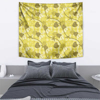Anthurium Pikake Ti Leaf Palaka Tapestry Yellow Version LT01 - Polynesian Pride