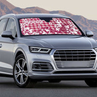 Hibiscus Pakala Royal Magenta Auto Sun Shade Tropical Floral Stylized - Polynesian Pride