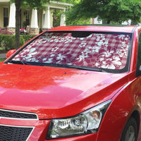 Hibiscus Pakala Royal Magenta Auto Sun Shade Tropical Floral Stylized - Polynesian Pride