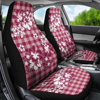 Hibiscus Pakala Royal Magenta Car Seat Cover Tropical Floral Stylized - Polynesian Pride