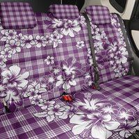 Hibiscus Pakala Sweetie Purple Back Car Seat Cover Tropical Floral Stylized - Polynesian Pride