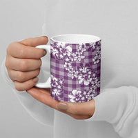 Hibiscus Pakala Sweetie Purple Ceramic Mug Tropical Floral Stylized - Polynesian Pride