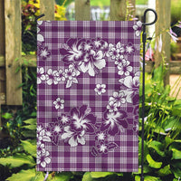Hibiscus Pakala Sweetie Purple Garden Flag Tropical Floral Stylized - Polynesian Pride