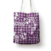 Hibiscus Pakala Sweetie Purple Tote Bag Tropical Floral Stylized - Polynesian Pride