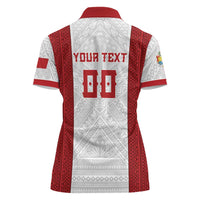 Tonga Rugby Custom Women Polo Shirt Tonga Sea Eagles Go Champions