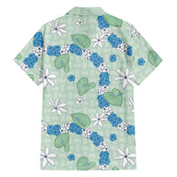 Hawaii Anthurium Tiare Pikake Lei Hawaiian Shirt Omaomao Lauhala Art Pattern LT01 - Polynesian Pride