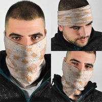 Hawaii Anthurium Tiare Pikake Lei Neck Gaiter Alani Lauhala Art Pattern