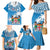 Fiji Family Matching Mermaid Dress and Hawaiian Shirt Bula Fijian Tapa Pattern LT01 - Polynesian Pride