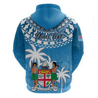 Personalised Fiji Hoodie Bula Fijian Tapa Pattern LT01 - Polynesian Pride