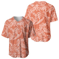 Tahiti Puatou Tiare Floral Baseball Jersey Monstera Palm Tropical Leaves LT01 - Polynesian Pride
