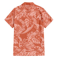 Tahiti Puatou Tiare Floral Hawaiian Shirt Monstera Palm Tropical Leaves LT01 - Polynesian Pride