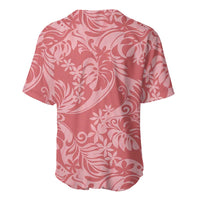 Tahiti Tarona Tiare Floral Baseball Jersey Monstera Palm Tropical Leaves LT01 - Polynesian Pride