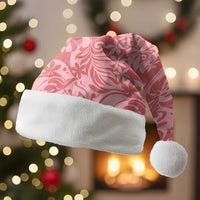 Tahiti Tarona Tiare Floral Christmas Santa Hat Monstera Palm Tropical Leaves - Polynesian Pride