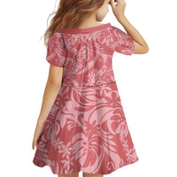 Tahiti Tarona Tiare Floral Family Matching Summer Maxi Dress and Hawaiian Shirt Monstera Palm Tropical Leaves LT01 - Polynesian Pride