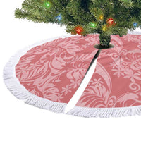 Tahiti Tarona Tiare Floral Tree Skirt Monstera Palm Tropical Leaves - Polynesian Pride