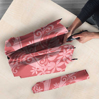 Tahiti Tarona Tiare Floral Umbrella Monstera Palm Tropical Leaves - Polynesian Pride