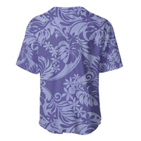 Tahiti Vareau Tiare Floral Baseball Jersey Monstera Palm Tropical Leaves - Polynesian Pride